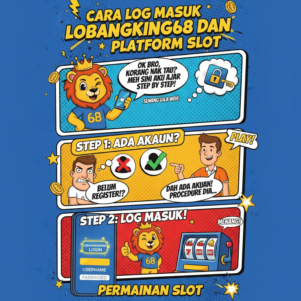 Cara Log Masuk Lobangking68 Dan Platform Slot