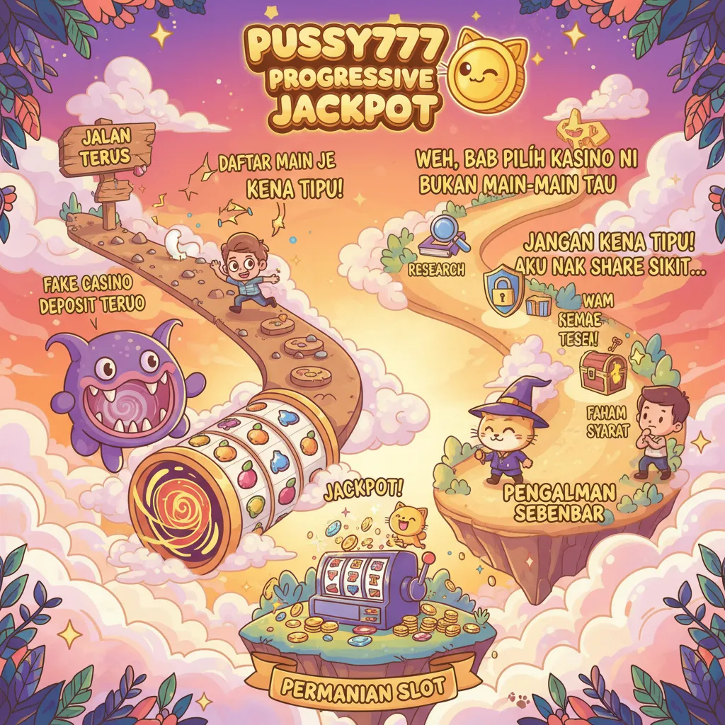 Strategi Memilih Kasino Dalam Talian dan Jackpot Progresif Pussy777