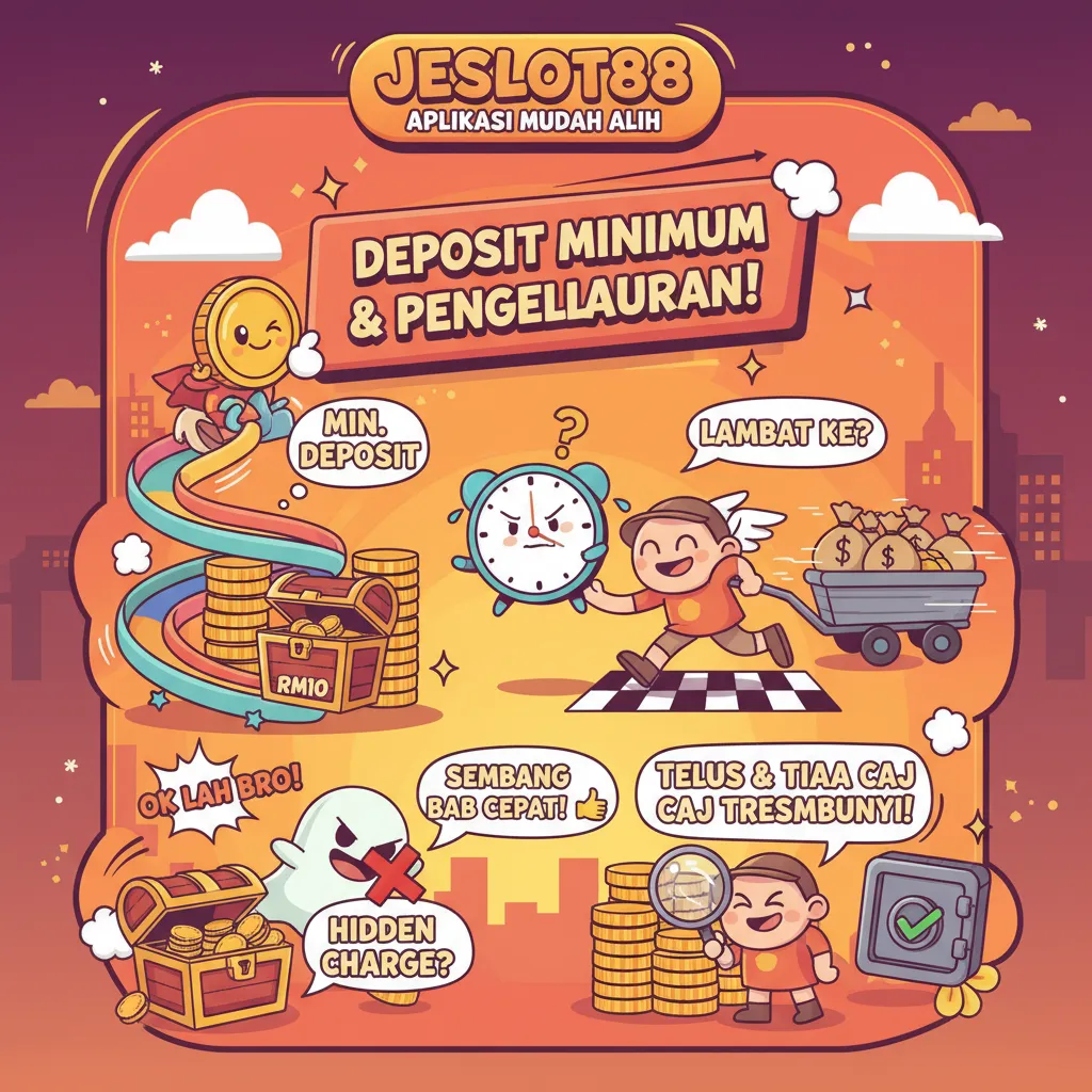 Deposit Minimum dan Pengeluaran di Jeslot88