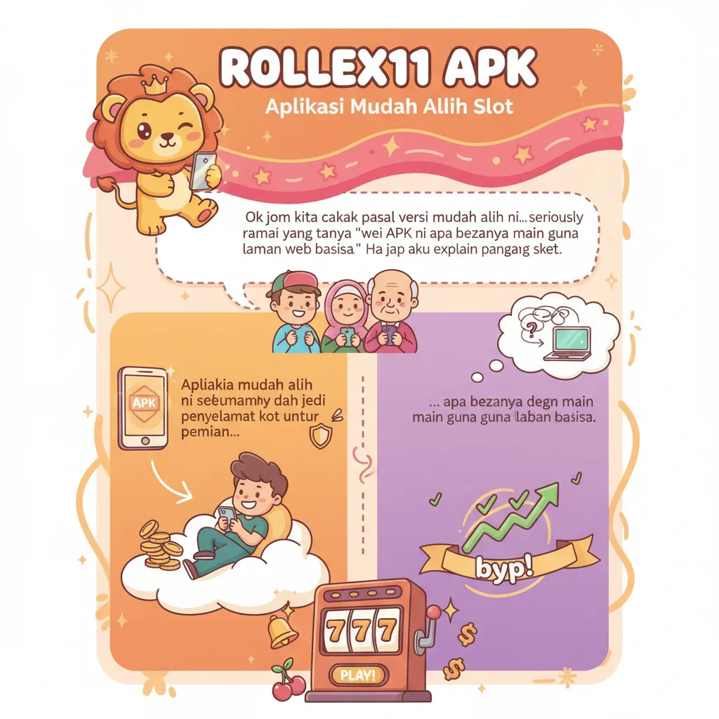 Rollex11 APK: Aplikasi Mudah Alih Slot