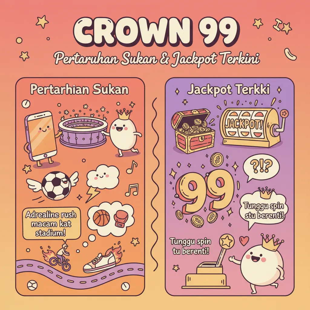 Crown 99: Pertaruhan Sukan & Jackpot Terkini