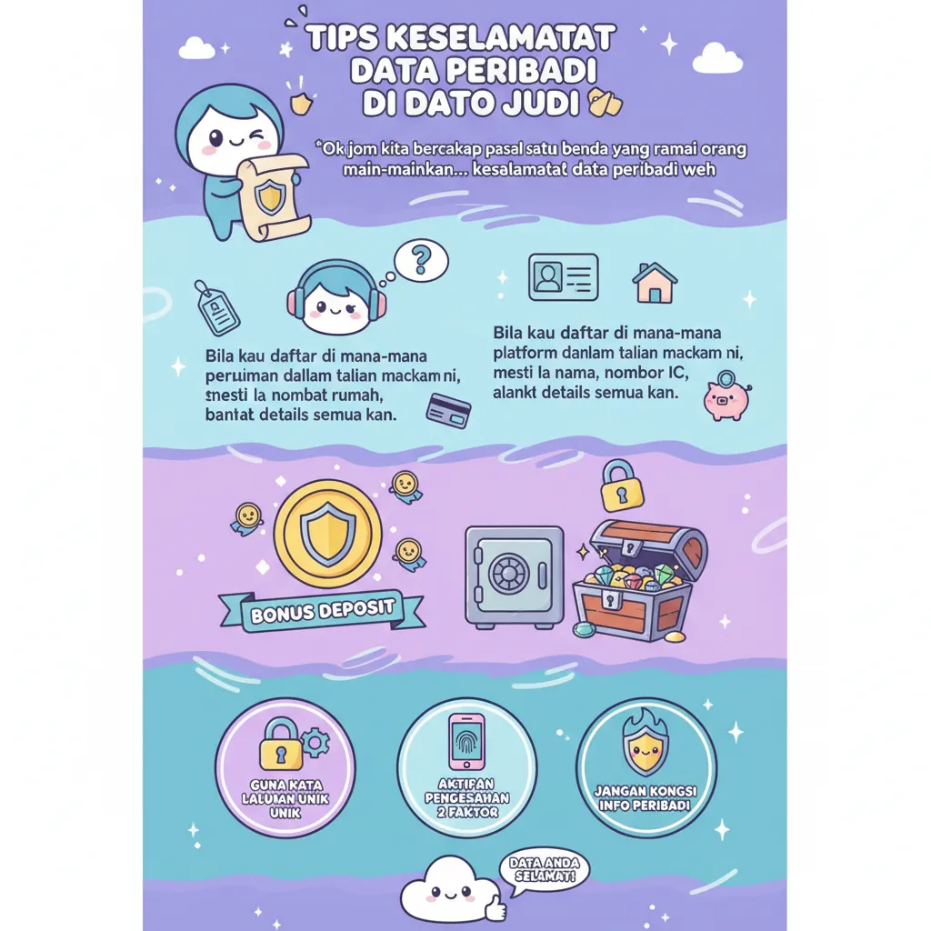 Tips Keselamatan Data Peribadi di Dato Judi