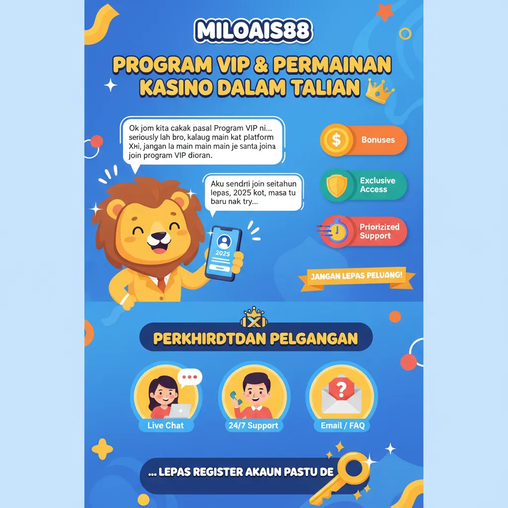 Program VIP & Permainan Kasino Dalam Talian
