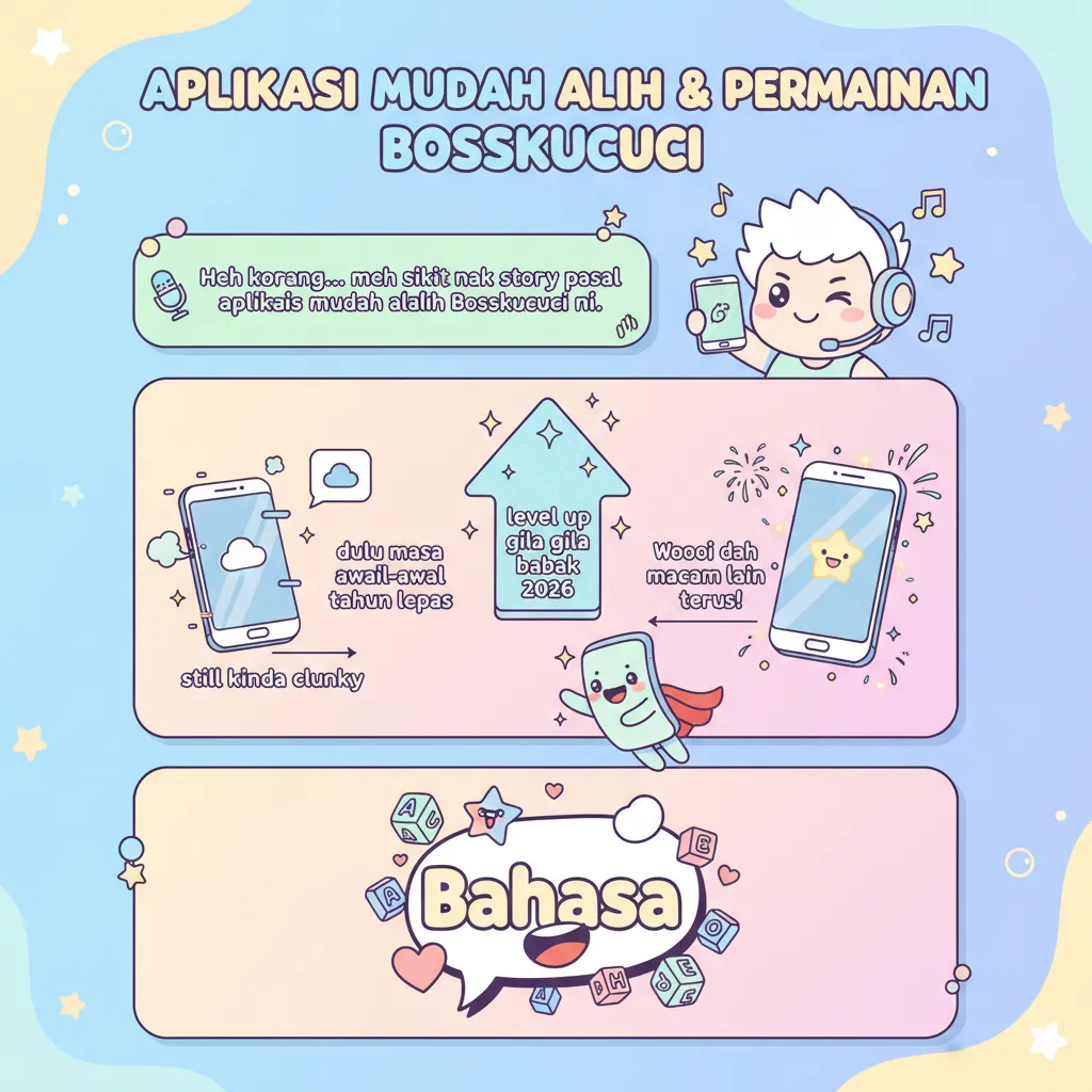 Aplikasi Mudah Alih & Permainan Bosskucuci