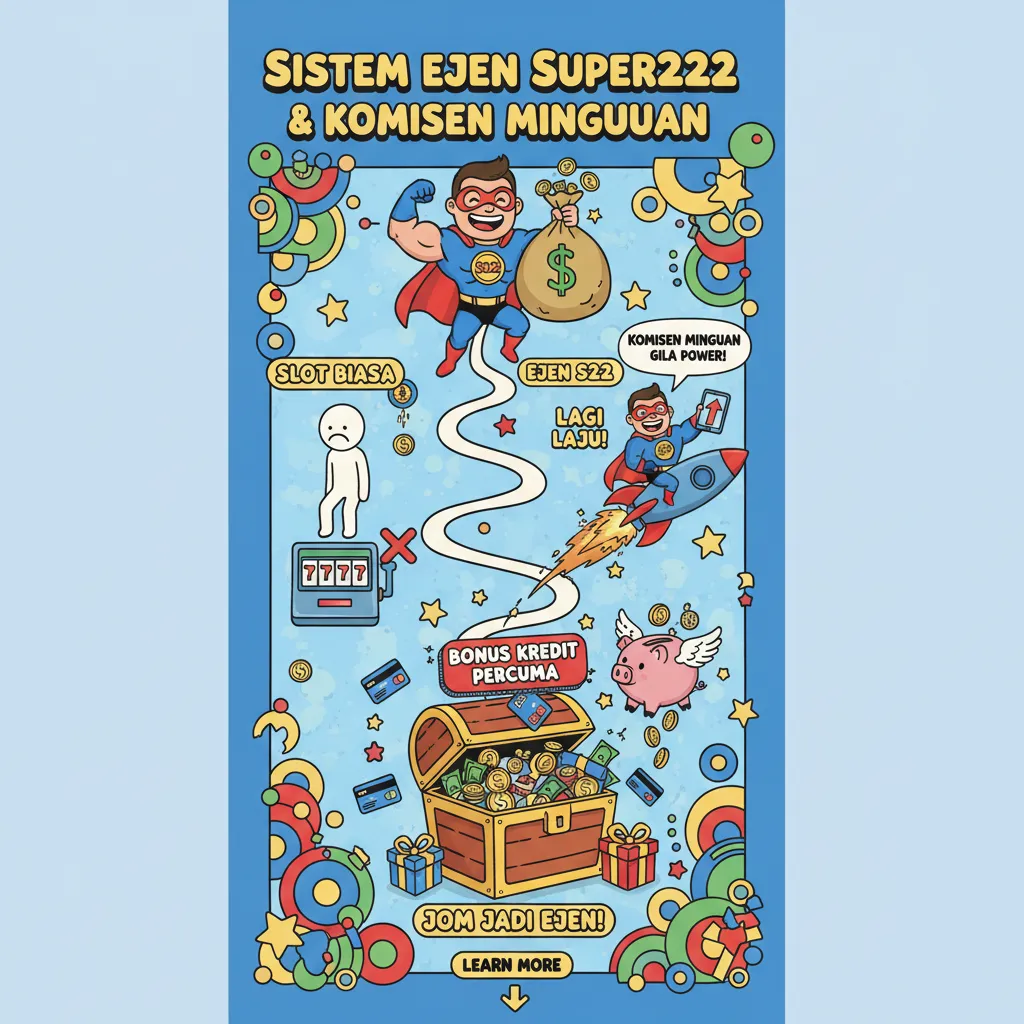 Sistem Ejen Super222 & Komisen Mingguan