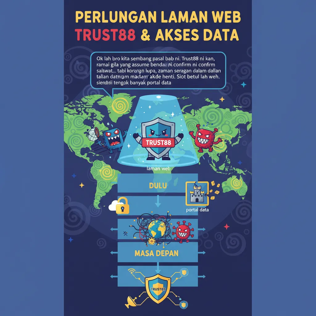 Perlindungan Laman Web Trust88 & Akses Data