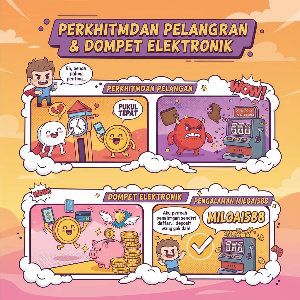 Perkhidmatan Pelanggan & Dompet Elektronik