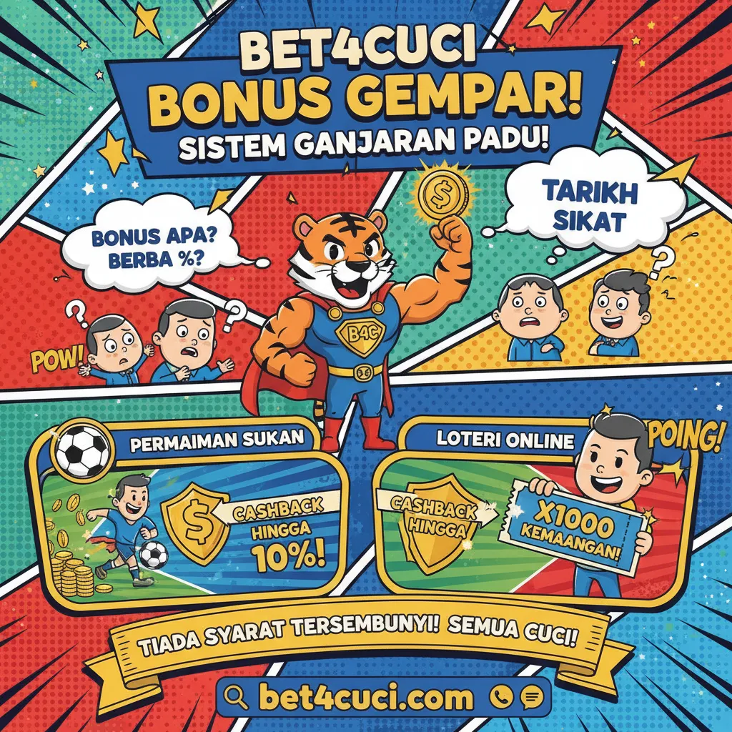 Bonus Permainan & Sistem Ganjaran Bet4cuci