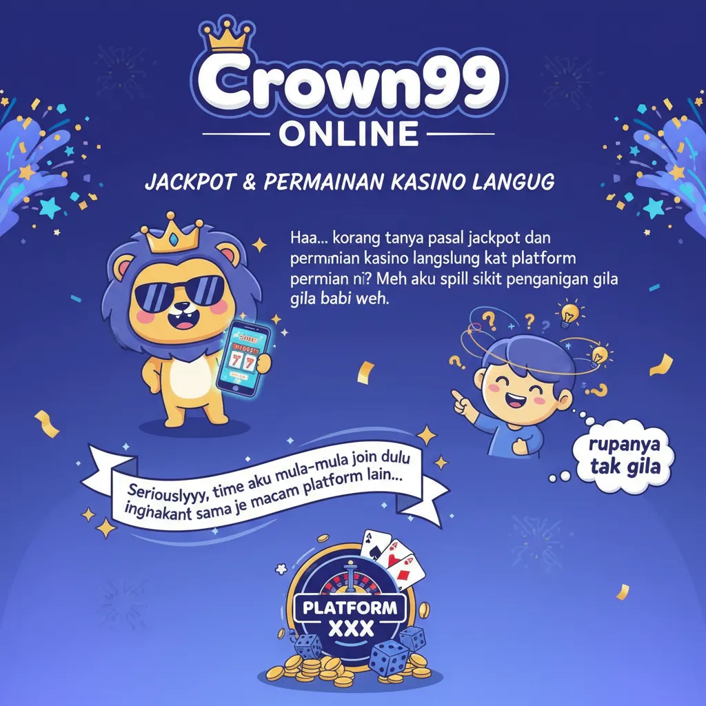 Crown99 Online: Jackpot & Permainan Kasino Langsung