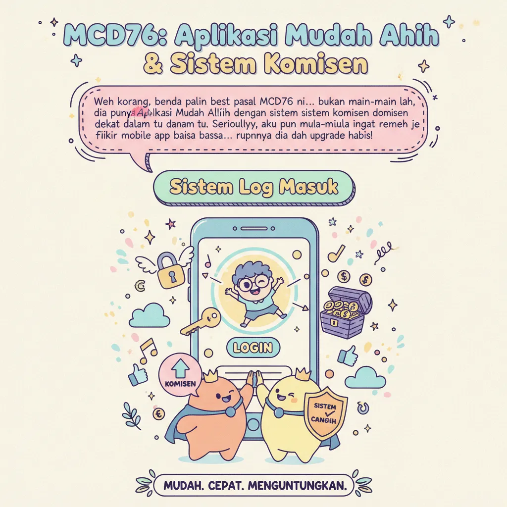 MCD76: Aplikasi Mudah Alih & Sistem Komisen